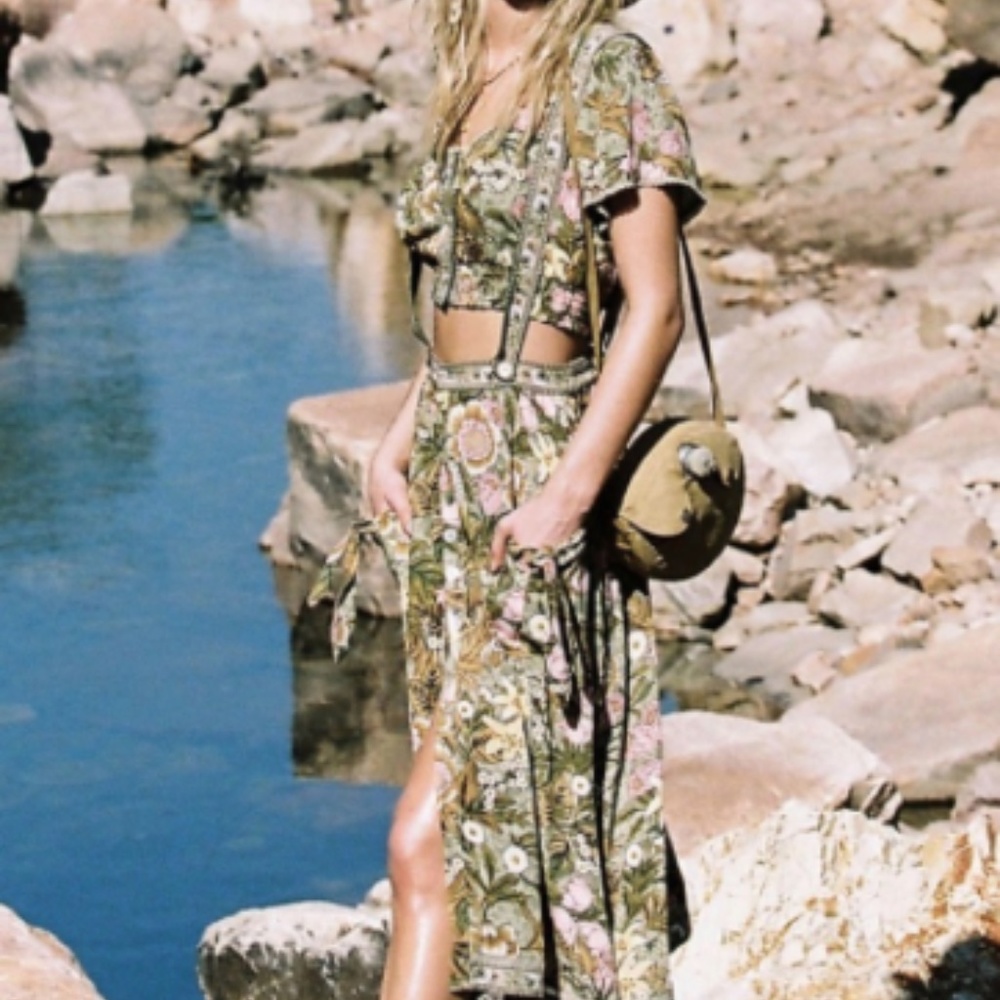 FOUND Jungle Midi skirt in Small  (DO NOT BUY)